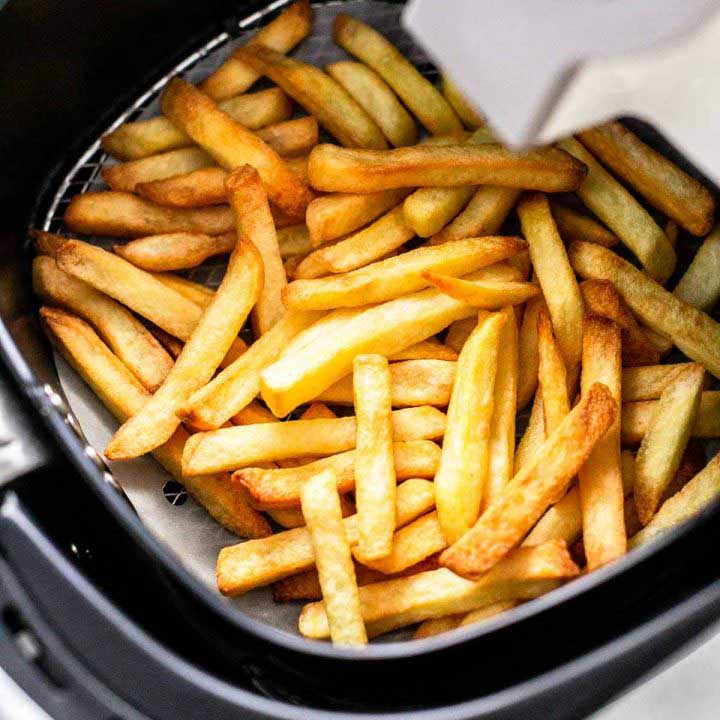 Air Fryer Frozen French Fries Recipe