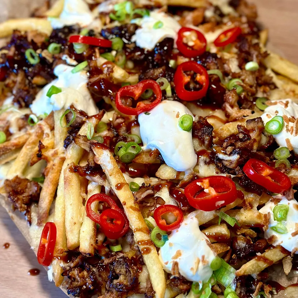 Ultimate Smoky BBQ Rib Dirty Fries