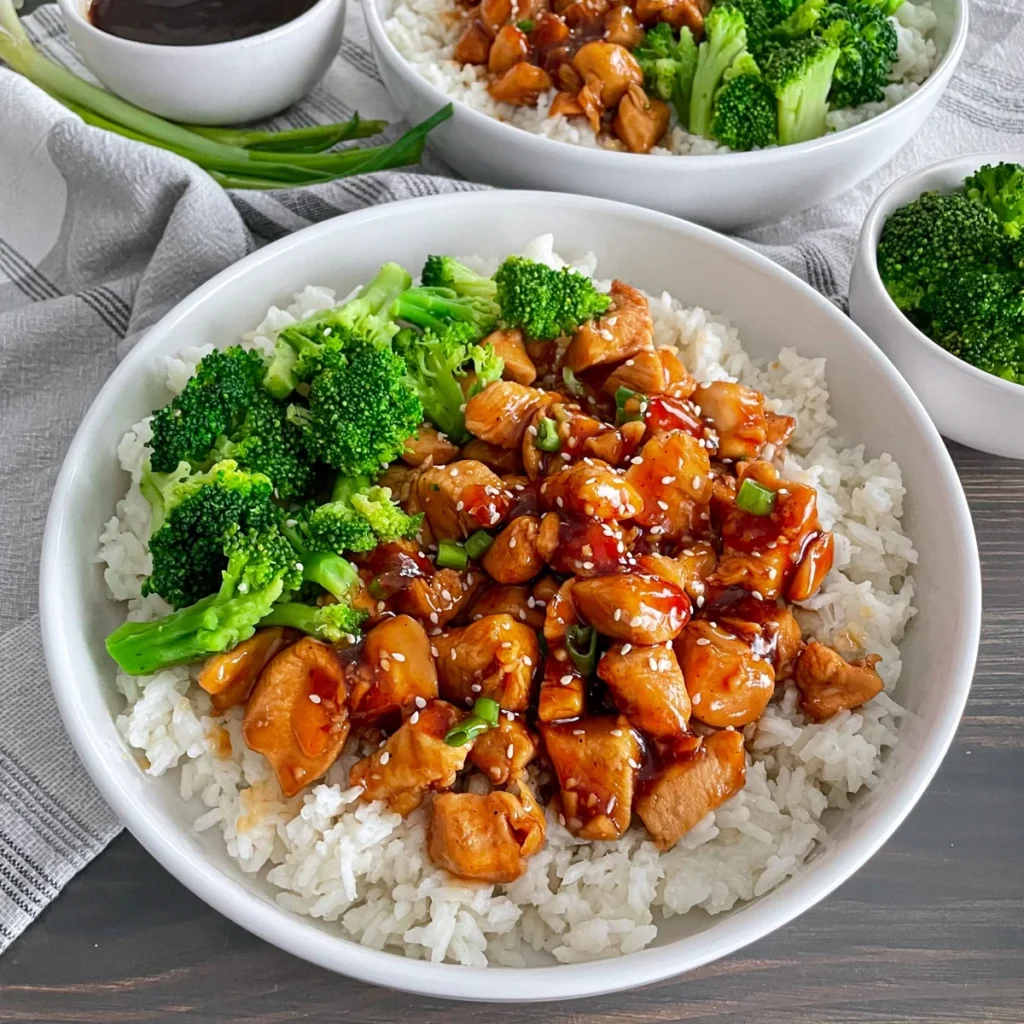 Chicken and rice bowls Recipe