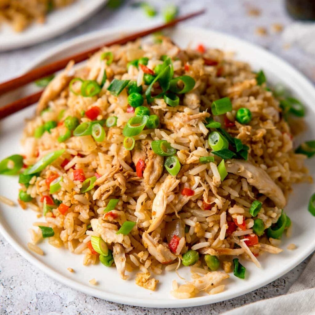 Ninja Foodi Chicken fried rice