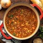 Easy tomato lentil soup Recipe