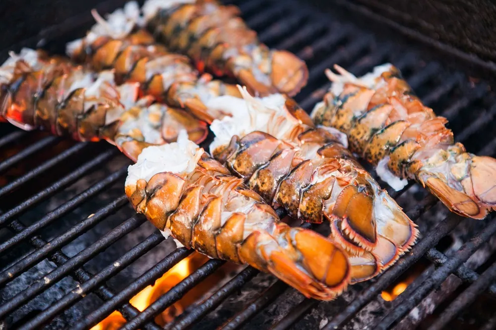 Grilled lobster tails Recipe