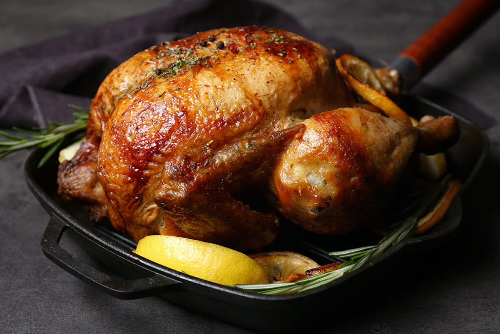 Lemon Rotisserie chicken Recipe