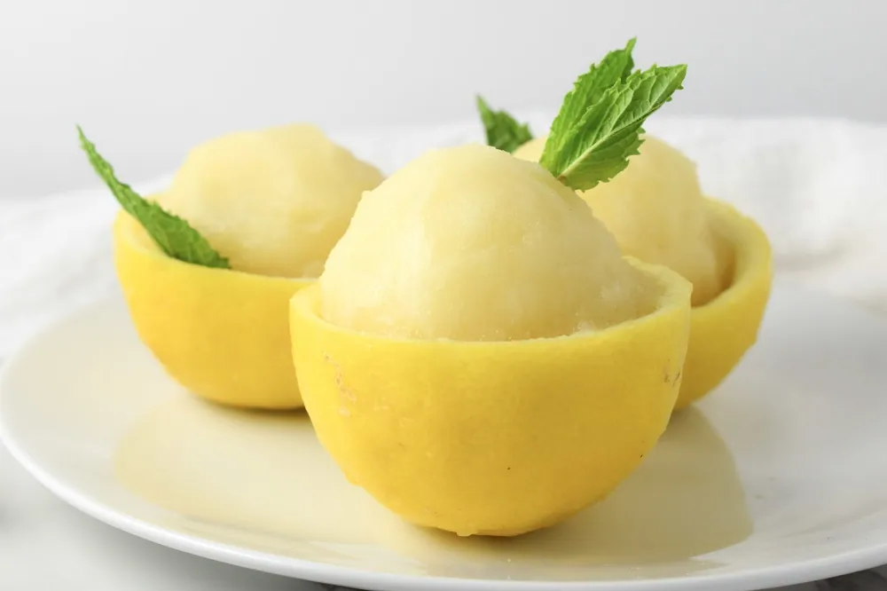 Creami lemon sorbet