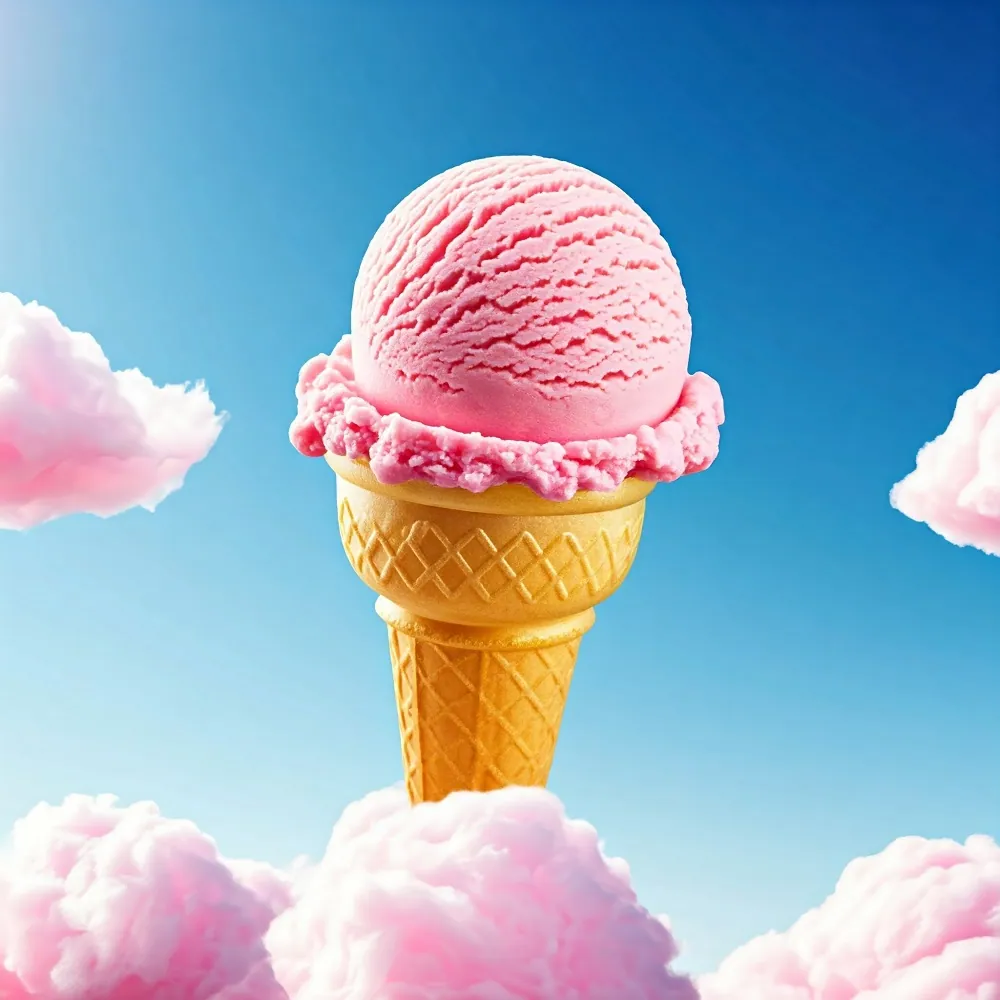 Pink Clouds ice cream