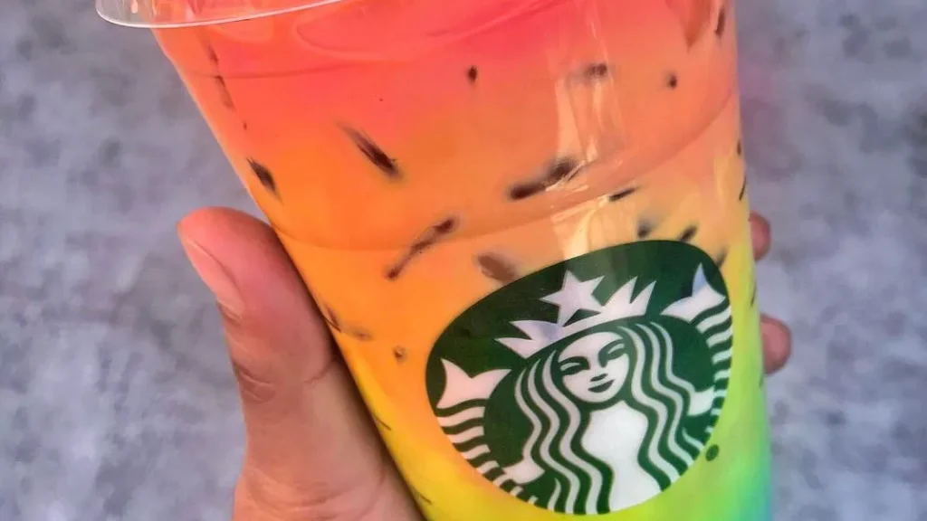 Starbuck Rainbow Drink