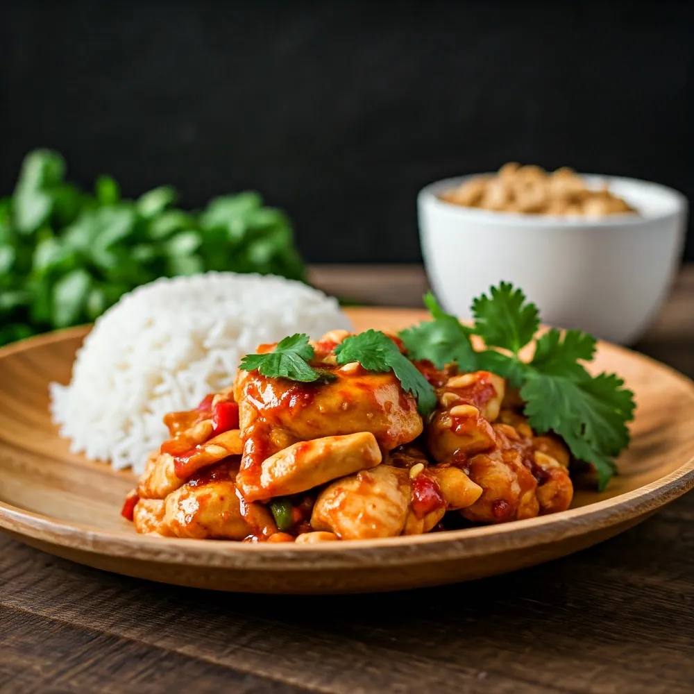 Thai peanut chicken Recipes